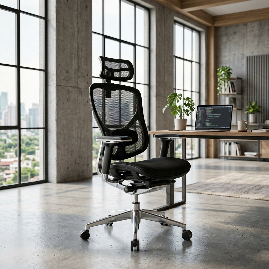 Ergonomic mesh office chair