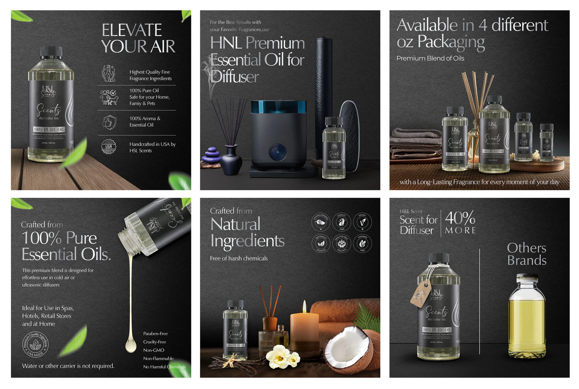 Essential Oils & Aromatherapy Design