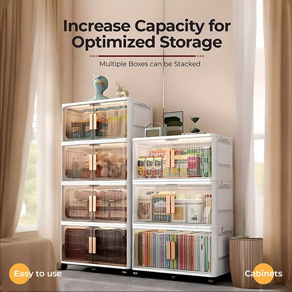 Stackable Collapsible Organizer Container Design