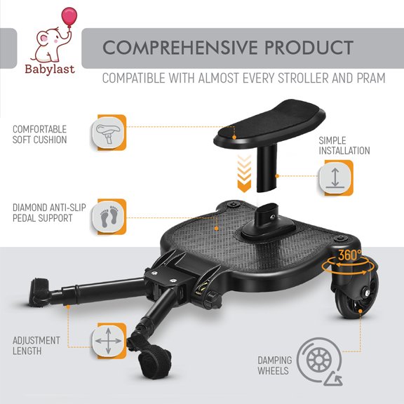 Universal Stroller Attachment Connectors Design