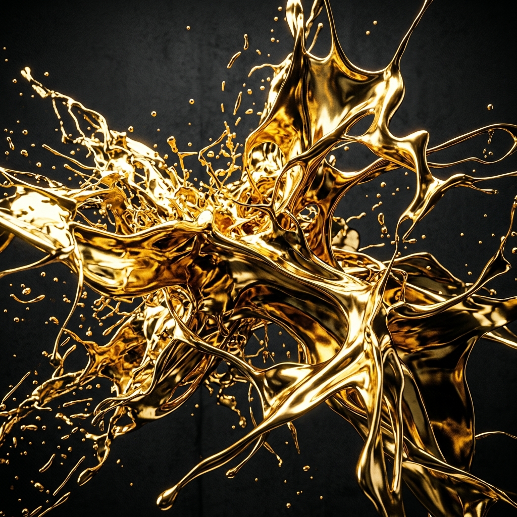 Liquid Gold Animation