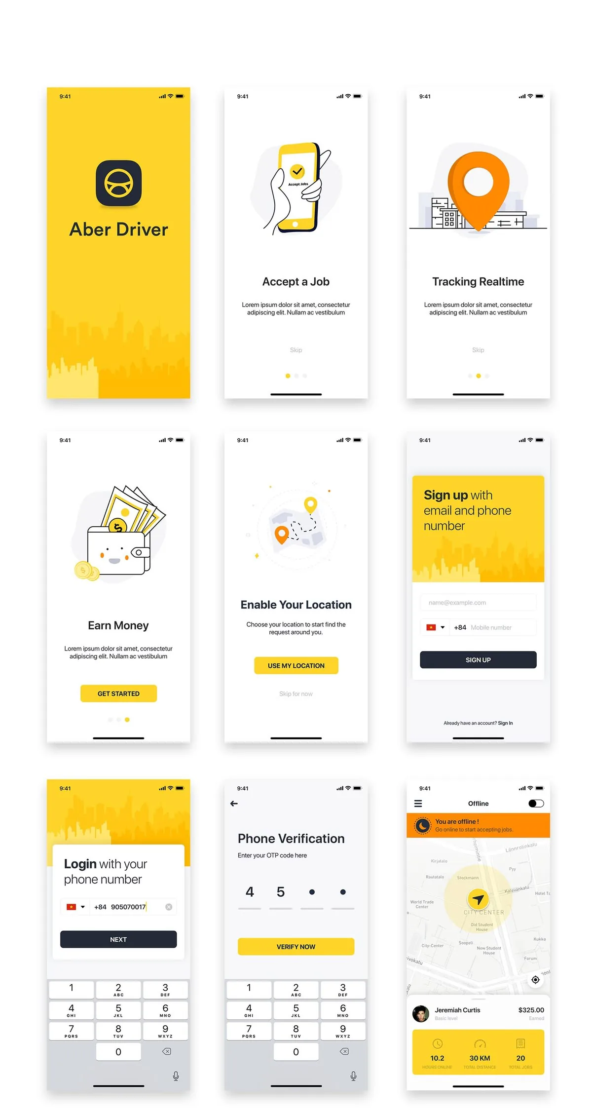 Modern SaaS Analytics & Telemetry Mobile App