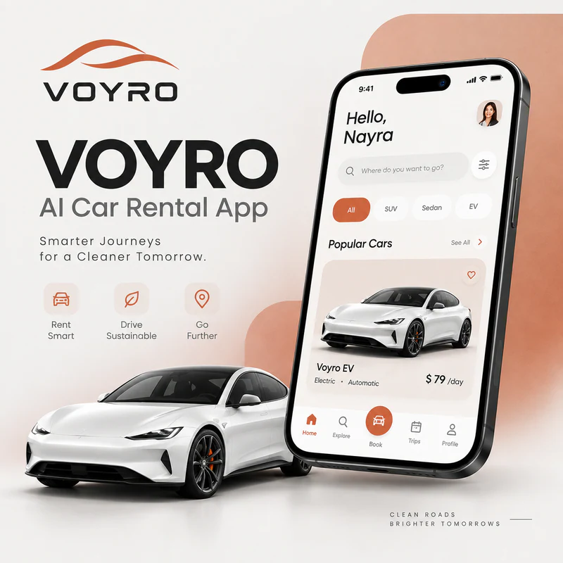 Voyro — AI Car Rental App